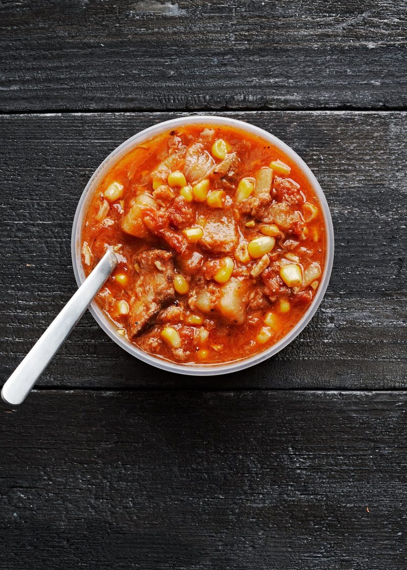 A bowl of Brunswick stew